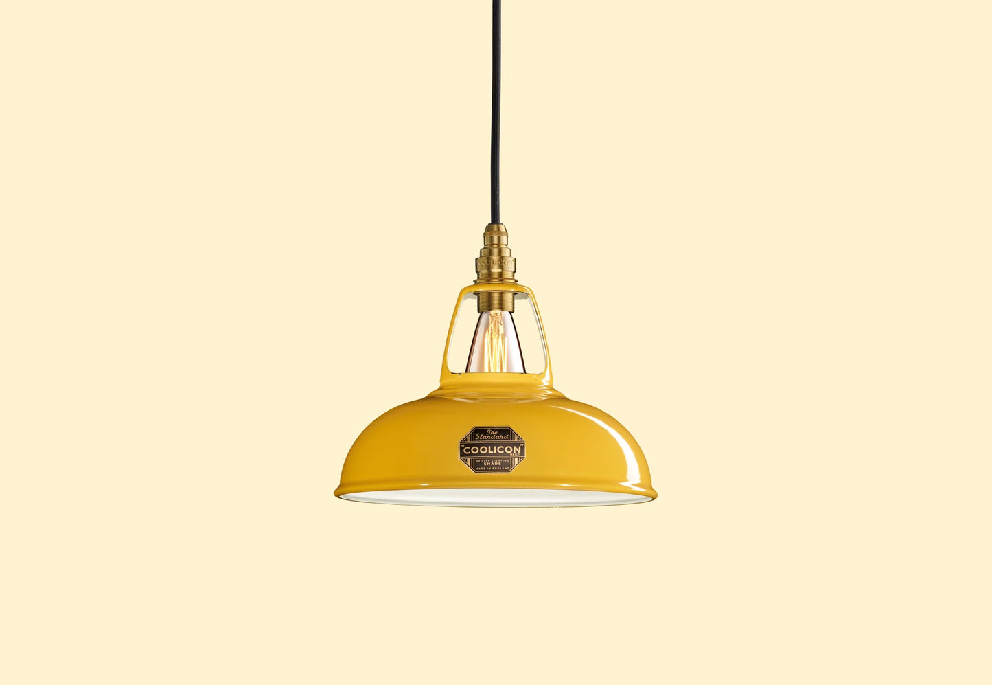 Deep Yellow Lampshade