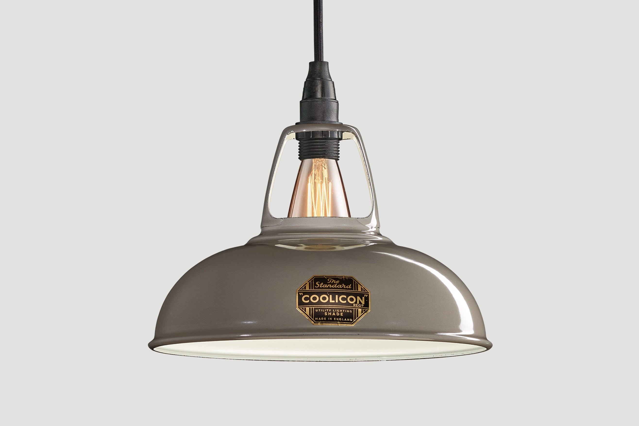 A Coolicon Original Grey Lampshade