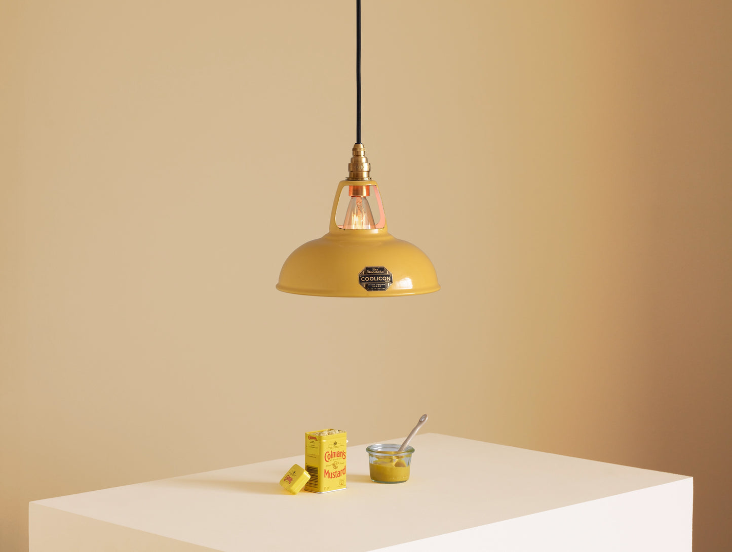 Deep Yellow Lampshade